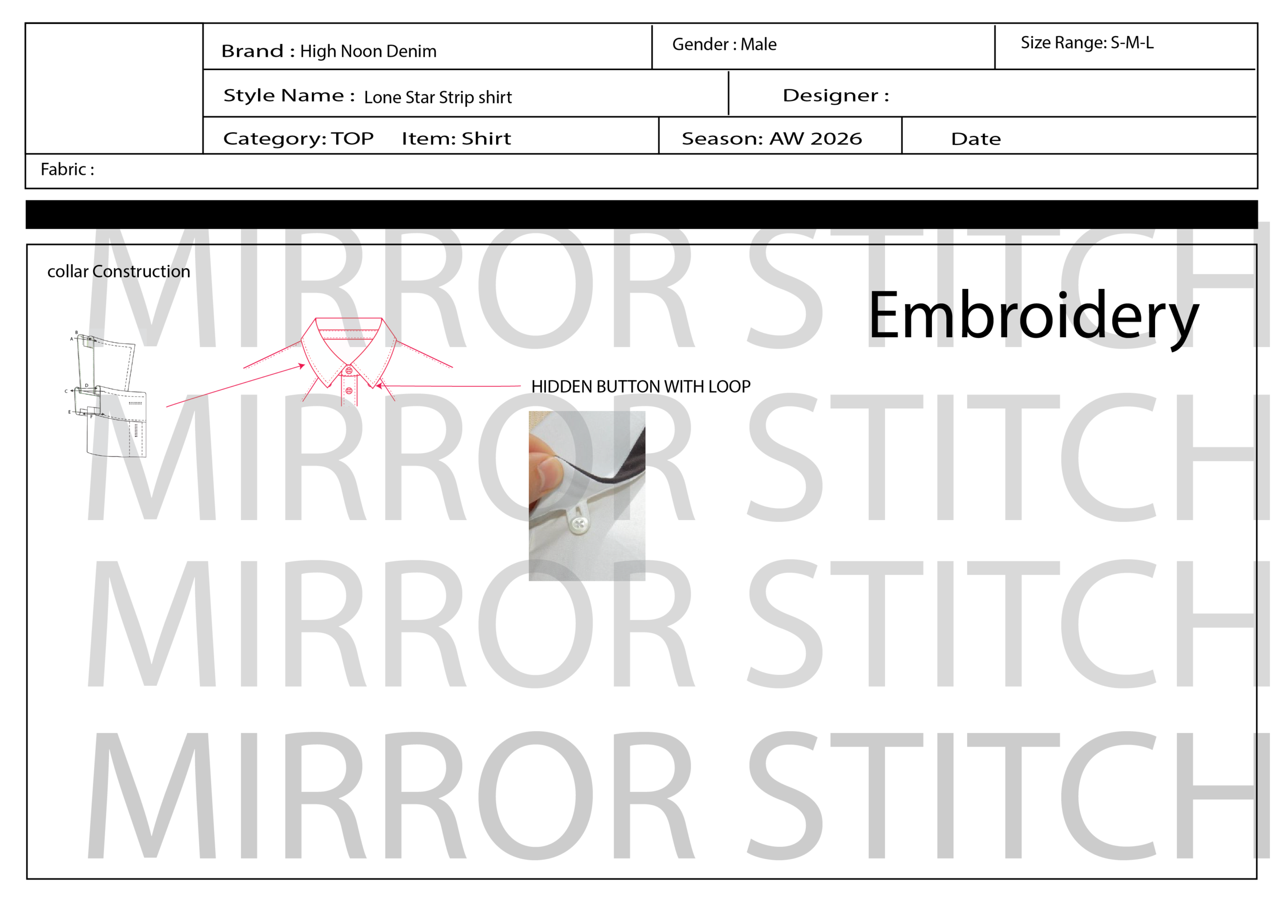 lone sleeve shirt pointed yk at front and back with double pkt lone sleeve shirt pointed yk at front and back with double pkt